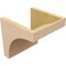 Ekena Millwork 11"W x 11"D x 11"H Wide Stockport Rough Cedar Woodgrain TimberThane Corbel, Primed Tan CORUR11X11X11STORCPR - alternate 2
